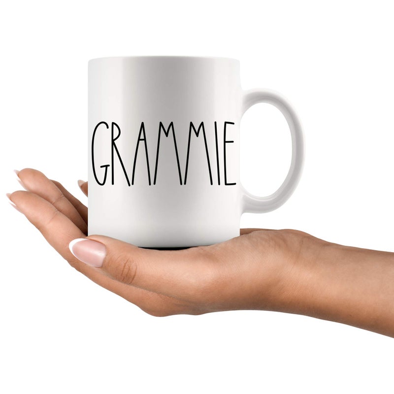 Moon9xx Grammie Mug Gifts for Christmas, Birthday, Mother's Day/Father's Day - Family Coffee Mug For The Best Grammie Ever - 11oz - Image 2